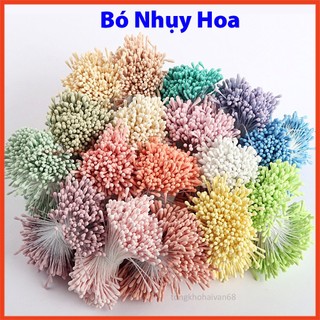 Bó nhụy hoa giả 400 nhị, phụ kiện làm hoa giả handmade trang trí đẹp mắt