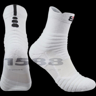 1 Đôi Tất Vớ Vân Chống Trơn 8 Sport Lót Xù Bông Dày Đá Bóng, Bóng Chuyền, Cầu Lông,…