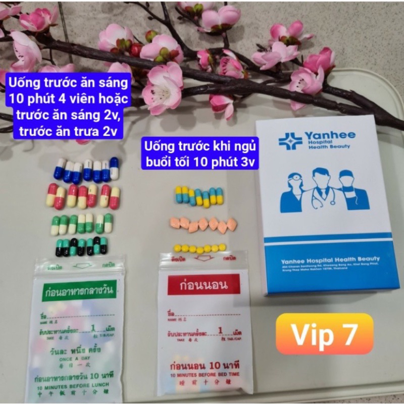 Giảm Cân Vip 7s Plus Thái Lan (1 tuần giảm 1-3 kí)