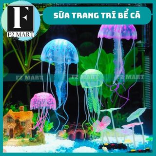 Sứa trang trí bể cá - Sứa giả phát quang nhiều màu sắc