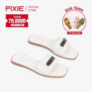 Dép Bệt Quai Ngang Phối Khóa H224 Pixie