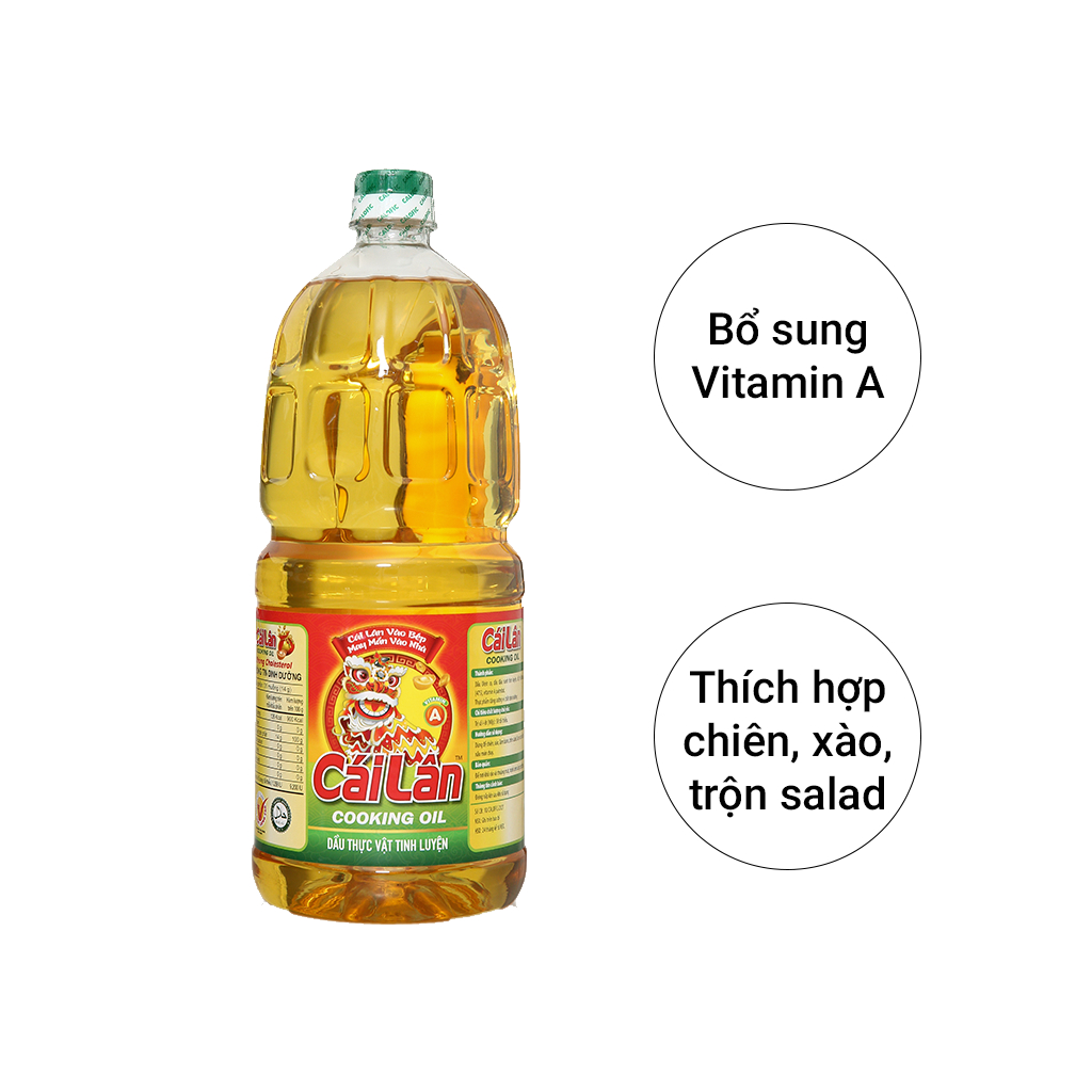 1 thùng dầu ăn Cái Lân 12 chai 1l,2l