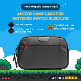 Túi chống sốc Tomtoc Arccos Game Card cho Nintendo Switch Oled/Lite - Hàng chính hãng