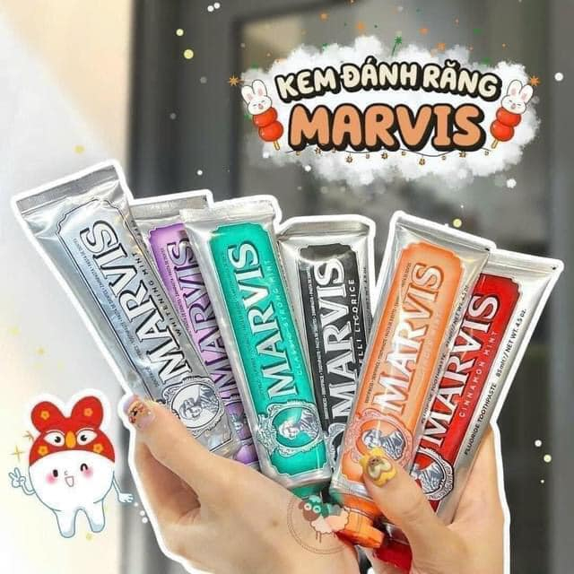 Kem Đánh Răng Marvis Toothpaste - Đầy Đủ Mùi Hương
