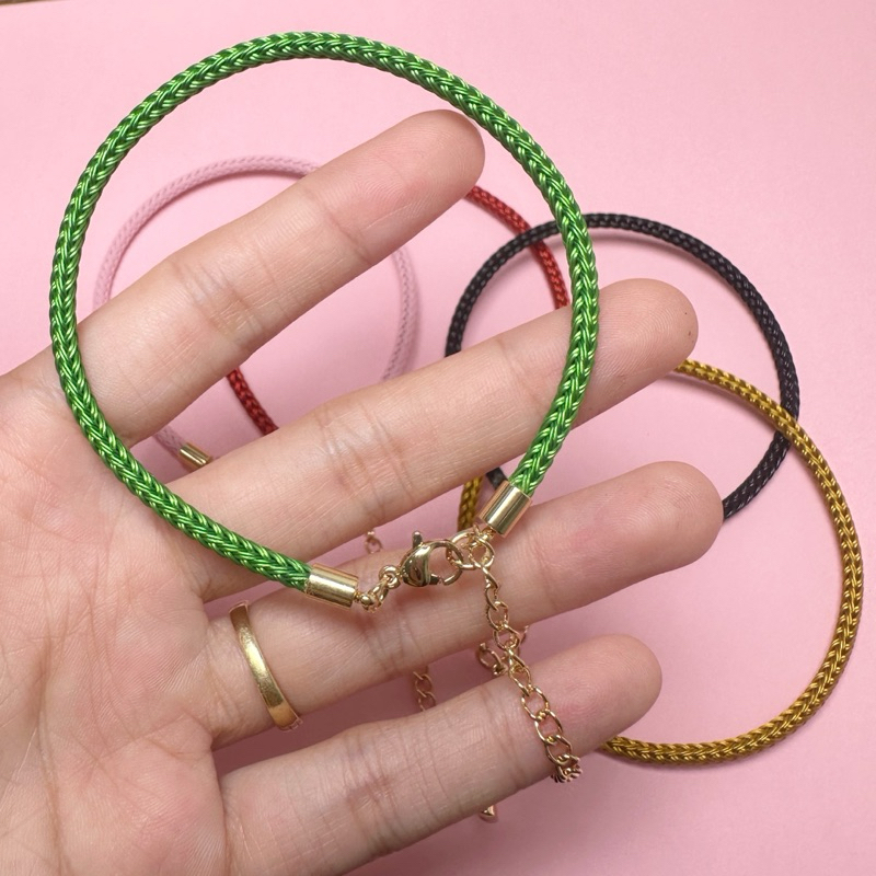 Vòng tay dây thép khóa móc xích - MH899