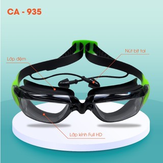 Kính bơi trẻ em COOSA 935 chống tia UV400, chống sương mờ, sắc nét/ Nhập khẩu chính hãng