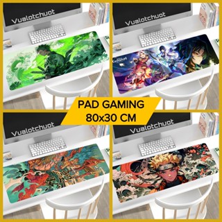 Lót chuột cỡ lớn 80x30cm pad gaming cỡ lớn speed bo viền chắc chắn VUALOTCHUOT
