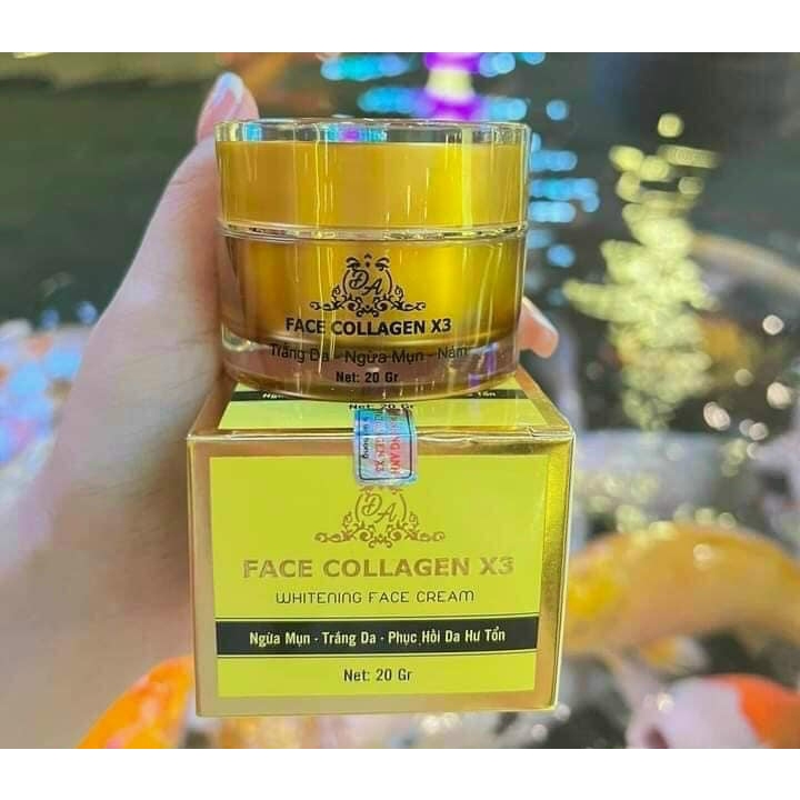 Kem face collagen X3 Đông Anh chính hãng