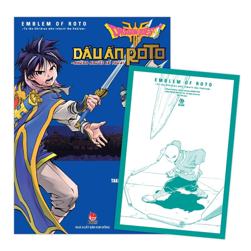 Truyện Tranh - Dragon Quest - Dấu Ấn Roto - Những Người Kế Thừa - Tập 11 - Tặng Kèm Postcard