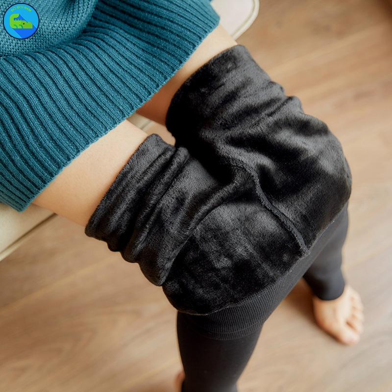 Quần tất lót nhung mùa đông phong cách hàn quốc