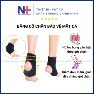 Đai Cổ Chân, Băng Cổ Chân, Đai Quấn Bảo Vệ Mắt Cá Hỗ Trợ Chống Lật Khi Chơi Thể Thao, Gót Chân Dán