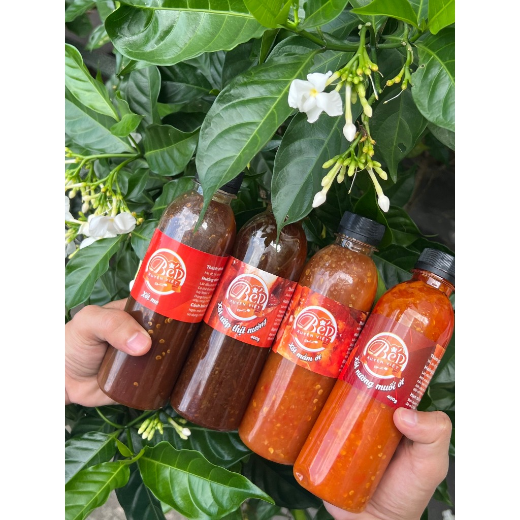 Các loại sốt của Bếp Xuyên Việt, sốt ướp thịt nướng, sốt me, sốt mắm ớt