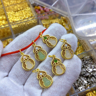 Giá Sỉ - Charm hồ lô phong thuỷ, charm mix vòng mặt dây