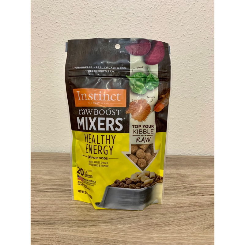 INSTINCT Raw Boost Mixers Healthy Energy Thịt gà sống sấy lạnh cho CÚN