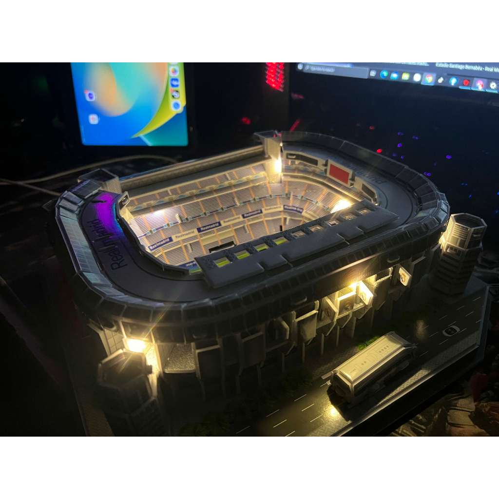 Mô hình sân vận động Bóng đá lắp ráp 3D
