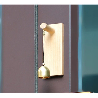 Chuông Gió Bằng Gỗ Treo Cửa báo khách chuông đồng decor trang trí