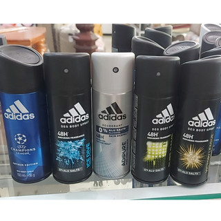 Xịt khử mùi toàn thân nam adidas 5 mùi - 150ml