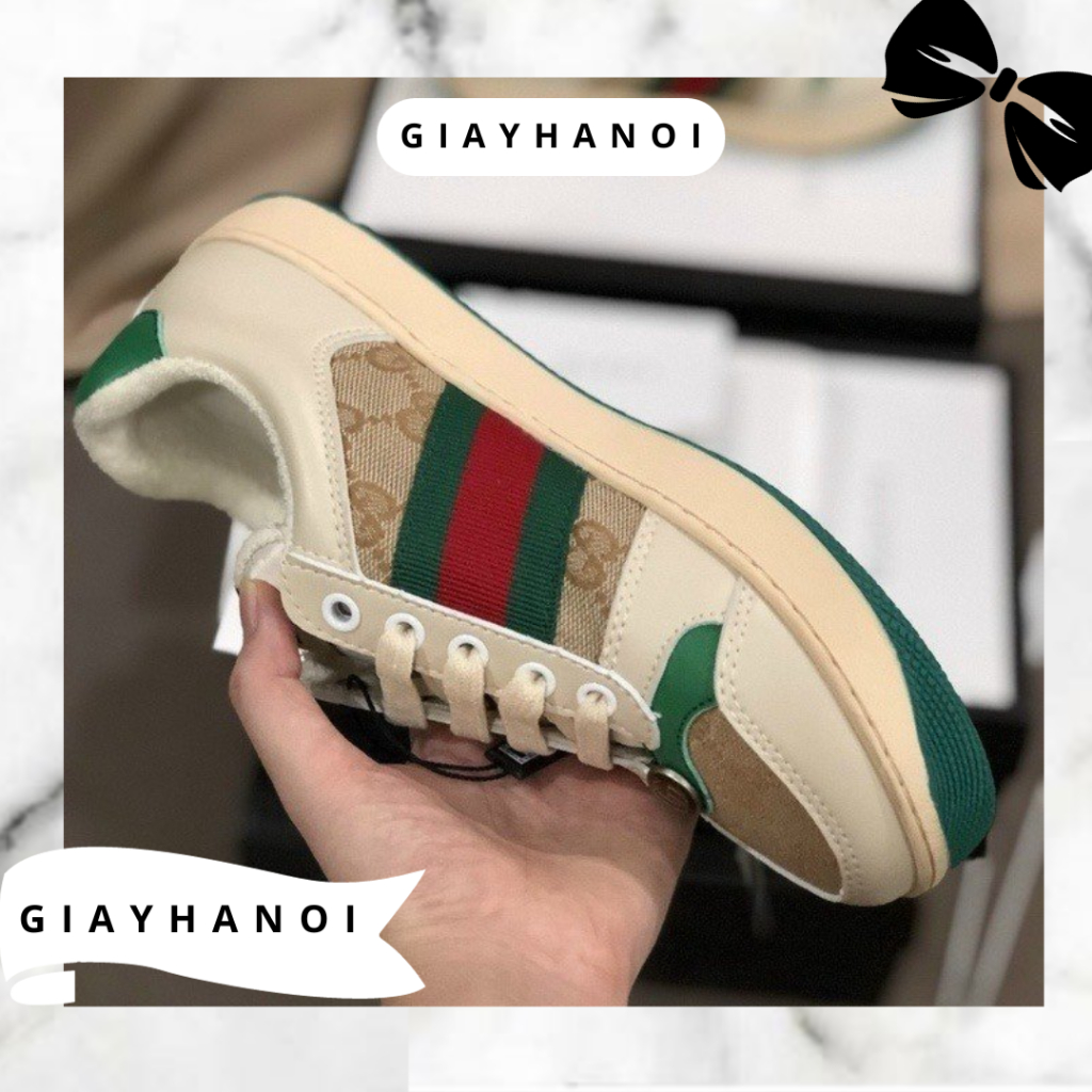 Giày Gucci Sơn Tùng Nam Nữ, Giày GC Sneaker Thời Trang Hàng Đẹp Full Box Bill