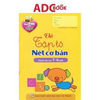 Sách - mai em vào lớp 1 - vở tập tô nét cơ bản