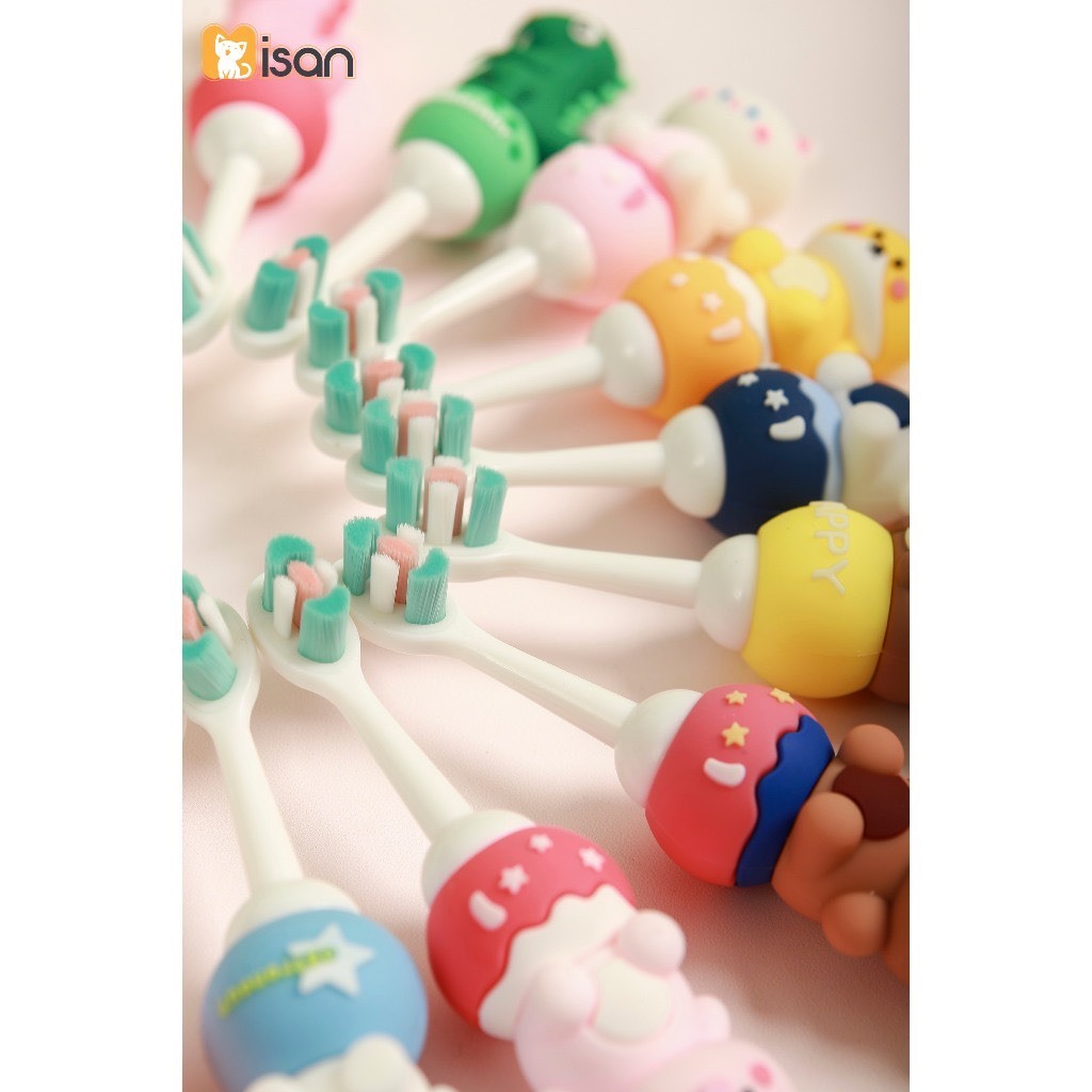 Bàn Chải Đánh Răng Mini Misan Lông Mềm Hình Dáng Dễ Thương Chăm Sóc Răng Miệng Cho Bé Trai Bé Gái Từ 1 Đến 10 Tuổi