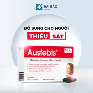 Thực phẩm bảo vệ sức khỏe Ausfebis-Bổ sung hiệu quả cho người thiếu sắt