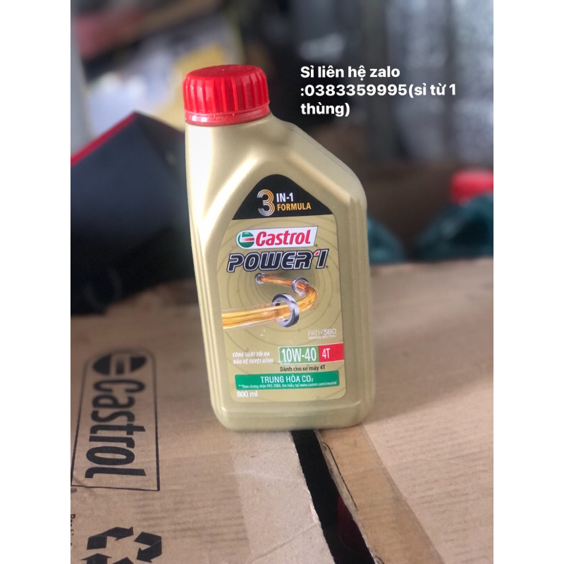 DẦU XE MÁY CASTROL 10W-40 (xe số )