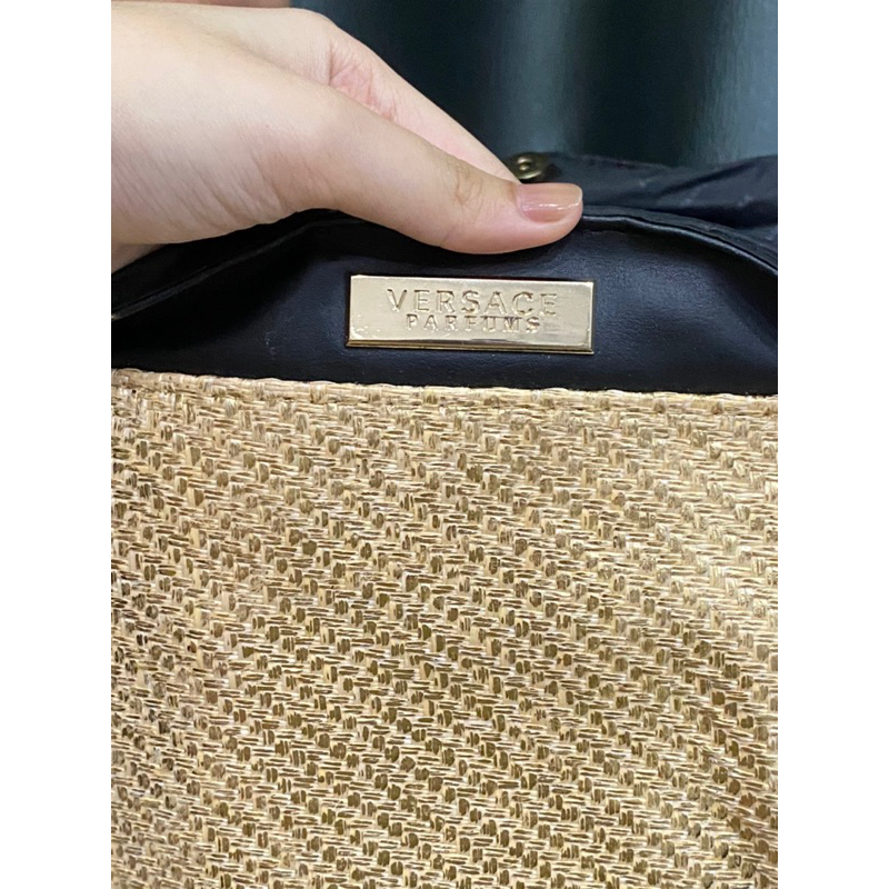 Túi si hiệu VER.SACE dòng gift parfum dáng tote lấp láng