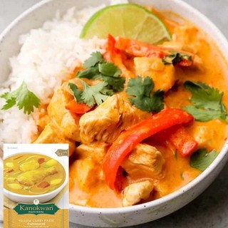 [Date 2027] Cà ri vàng Kanokwan Thái Lan 50g - Yellow Curry Paste