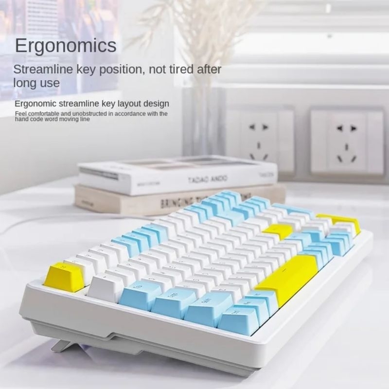 Phím cơ không dây ziyou lang k68 red switch