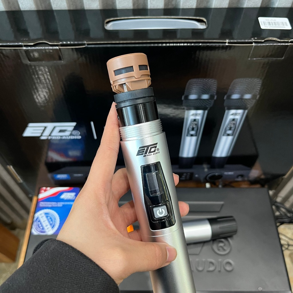 Micro không dây chuyên sự kiện ETC DX M10 chính hãng bảo hành 12 tháng