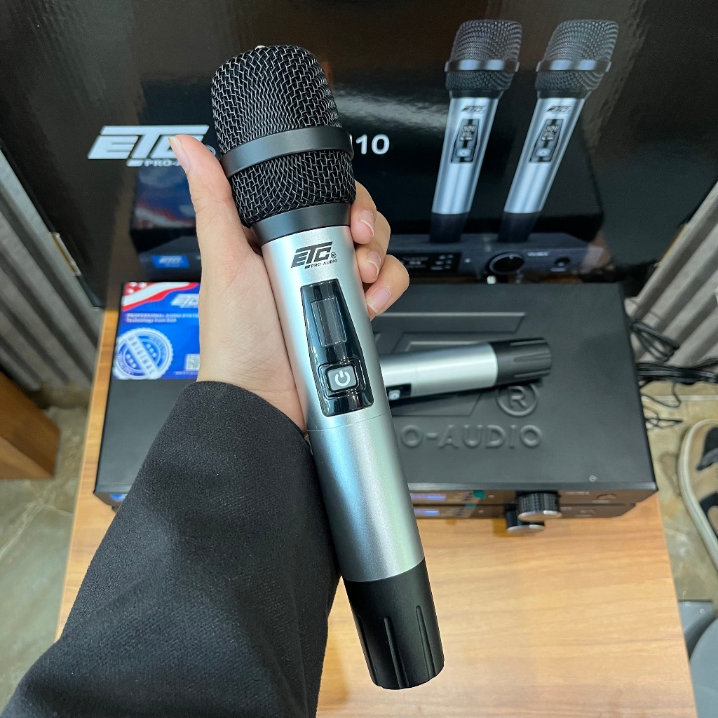 Micro không dây chuyên sự kiện ETC DX M10 chính hãng bảo hành 12 tháng