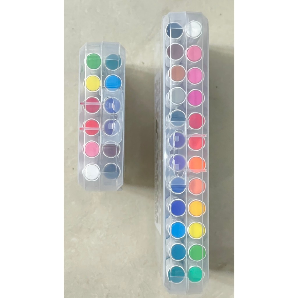 Bút màu acrylic marker 12 màu ko lem trên giấy, bút màu nước, bút vẽ đa năng trên mọi chất liệu 24 màu, 36 màu