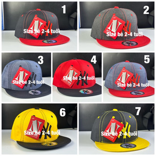 Nón kết hiphop trẻ em 2 tuổi đến 4 tuổi
