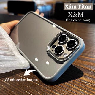 [ỐP CHỐNG SỐC VIỀN MÀU] iPhone 15/ 15 Plus/ 15 Pro/ 15 Pro Max/ 13/ 13 Pro/ 13 Pro Max/ 12 Pro Max hiệu X&M