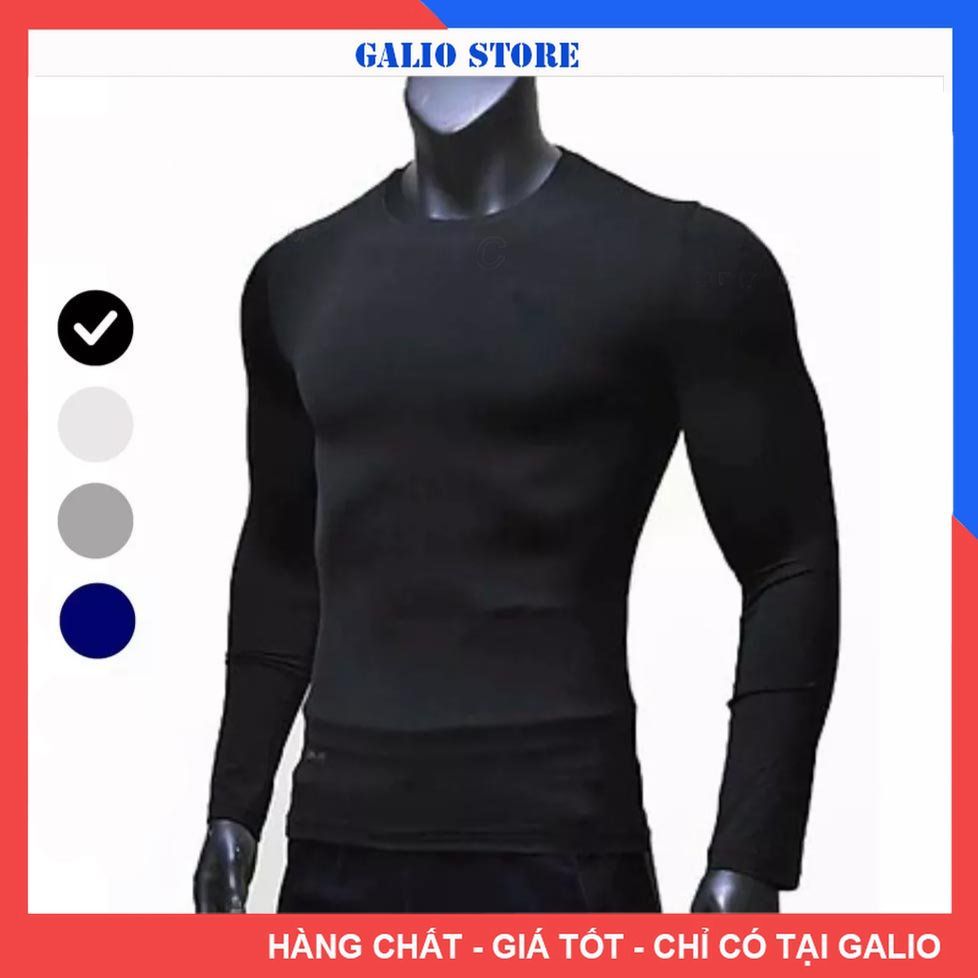 Áo Giữ Nhiệt Nam Áo Dài Tay Nam Body Bóng Đá Co Dãn 2 Chiều - GALIO