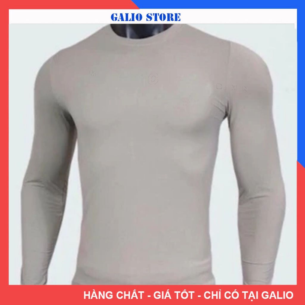 Áo Giữ Nhiệt Nam Áo Dài Tay Nam Body Bóng Đá Co Dãn 2 Chiều - GALIO