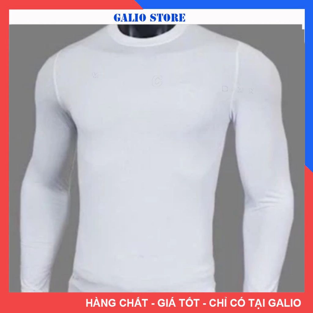 Áo Giữ Nhiệt Nam Áo Dài Tay Nam Body Bóng Đá Co Dãn 2 Chiều - GALIO