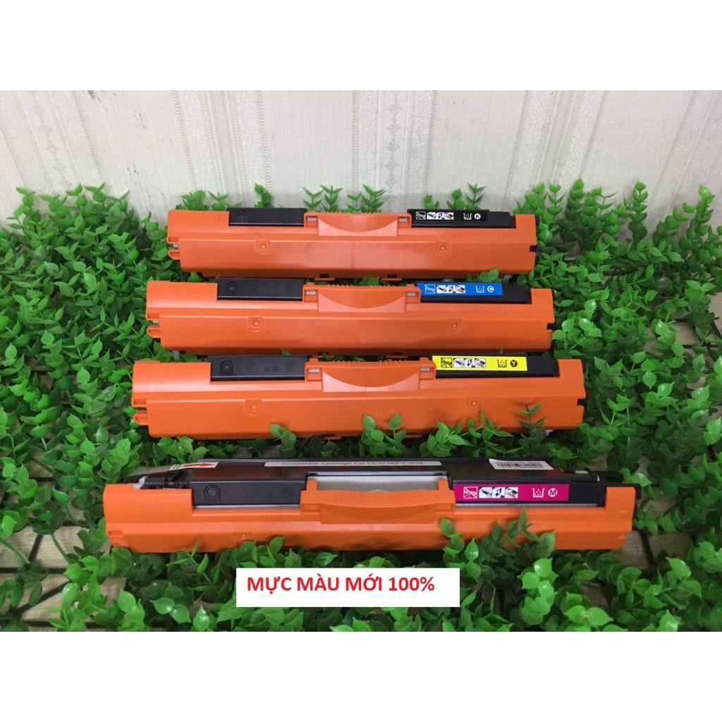 Hộp mực máy in màu HP LaserJet Pro CP 1025 CP1025 1026nw 1027nw M175nw 126A 126 CE310 CE311 CE312 CE313 Canon 7018 7018C