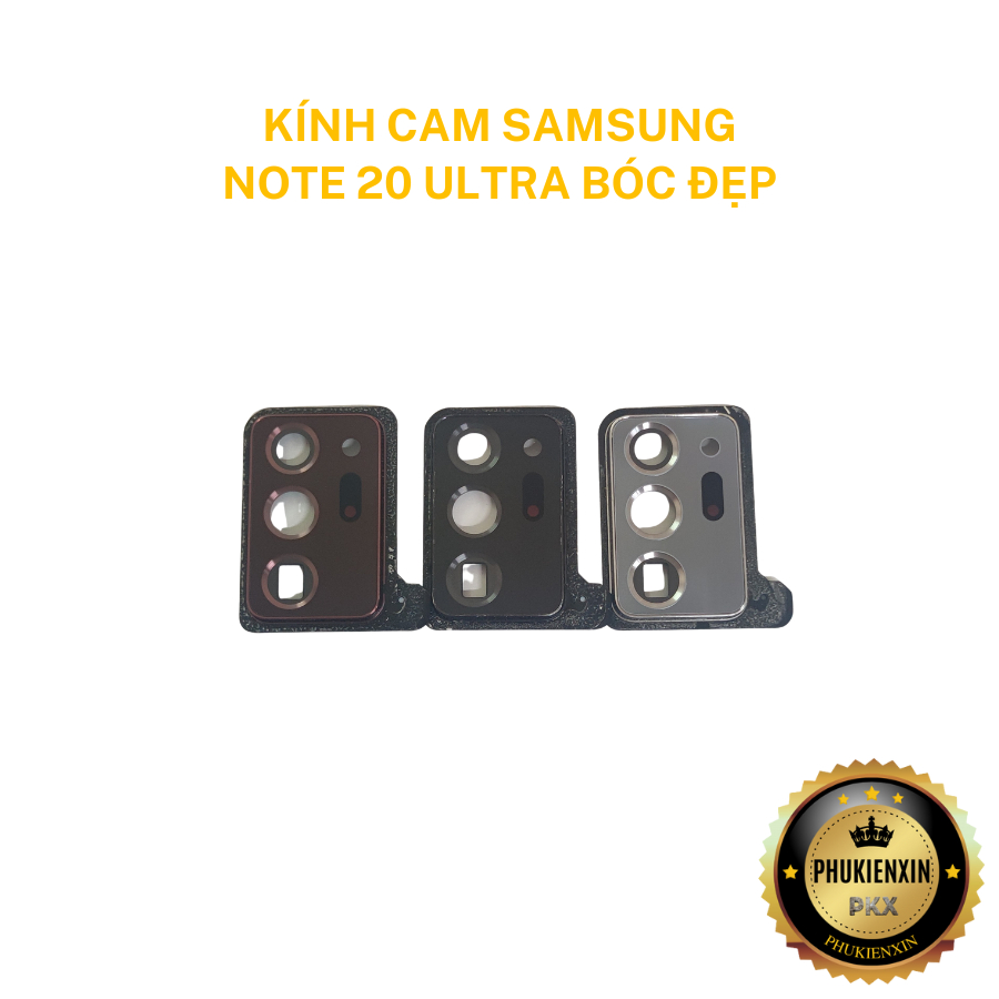 Kính Cam Samsung Note 20 Ultra Bóc Máy Đẹp 99% Sẵn Màu + Kèm Mic