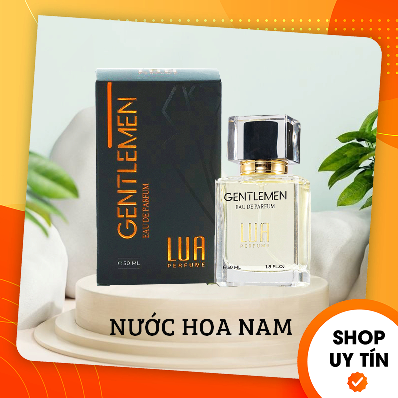 [Chính hãng] Nước Hoa Nam Lua Perfume Gentlement 50ml Phương HHL - 8936095370846