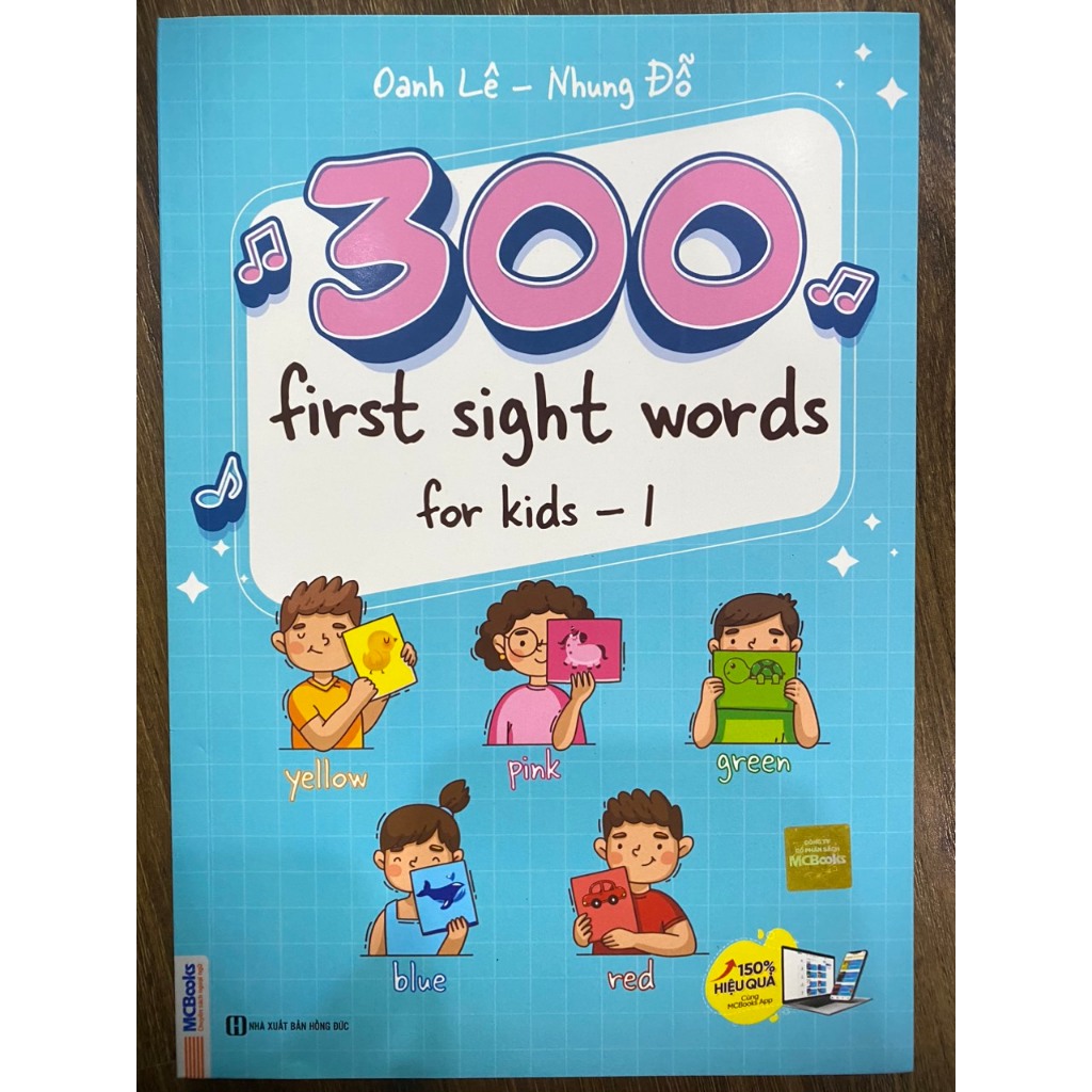 Sách - 300 First Sight Words For Kids – 1