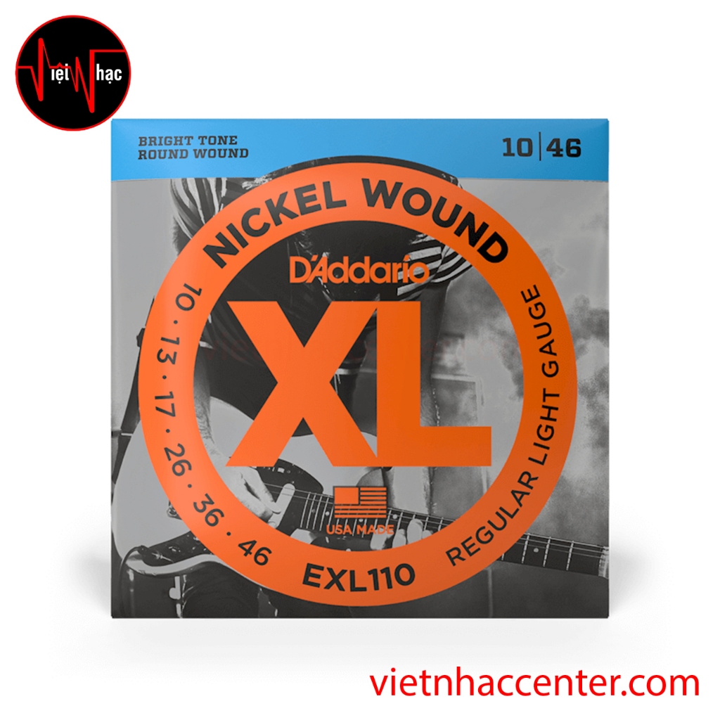 Dây Đàn Guitar Điện D’Addario EXL110