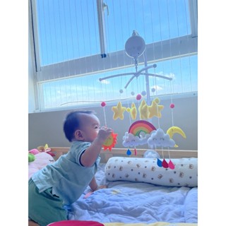 Đồ chơi treo nôi cũi, mẫu mã đa dạng, màu sắc kích thích thị giác cho bé (MẪU TREO CHƯA BAO GỒM THANH TREO, HỘP NHẠC)