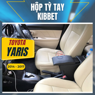 Hộp tỳ tay Kibbet cho TOYOTA YARIS 2014 - 2017☘️CÓ SẴN☘️ loại 1490 không khoan vít - hàng theo xe