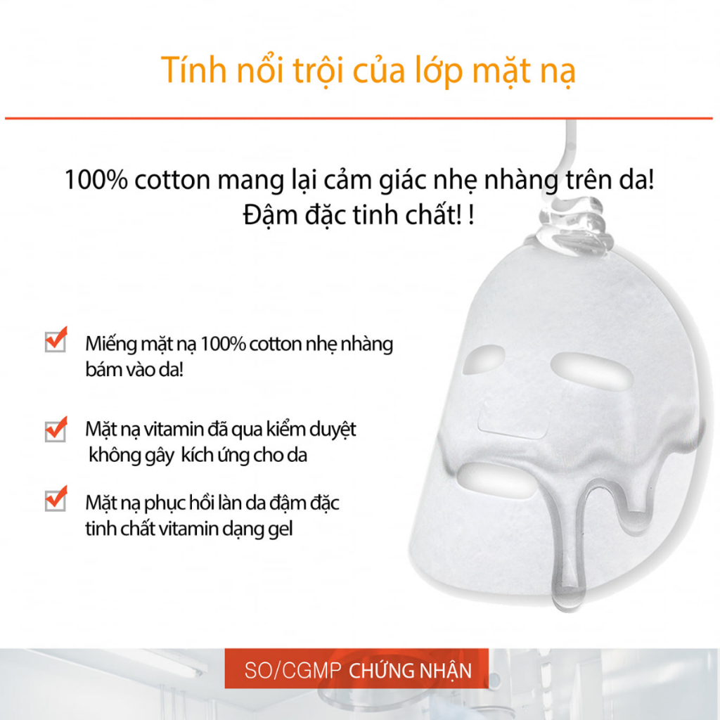 Mặt Nạ Dưỡng Da BANOBAGI 30ml Vita Genic Jelly Mask Bổ Sung Vitamin Phục Hồi Tái Tạo Trẻ Hoá Làn Da