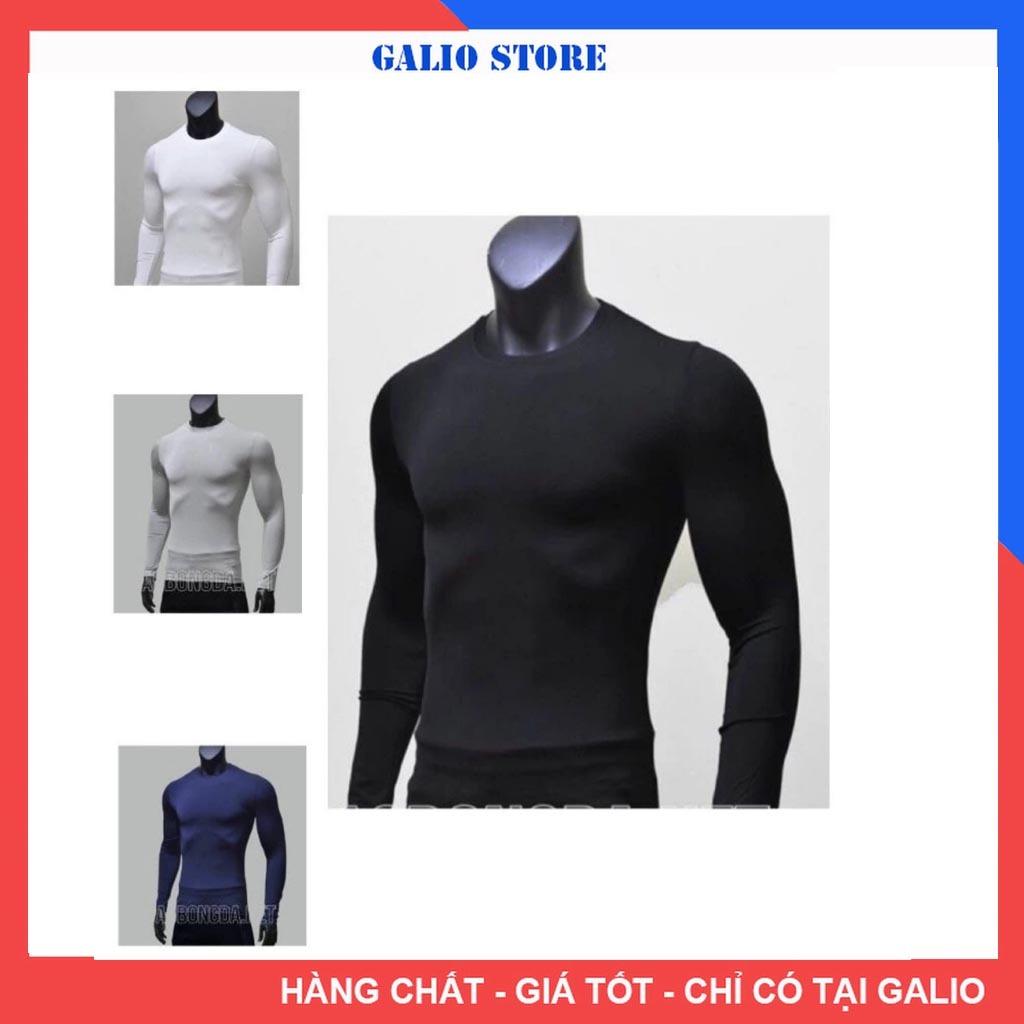 Áo Giữ Nhiệt Nam Áo Dài Tay Nam Body Bóng Đá Co Dãn 2 Chiều - GALIO