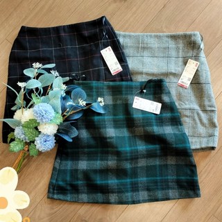 Chân váy Mini vải pha len (có lớp lót) [Nữ] 💘