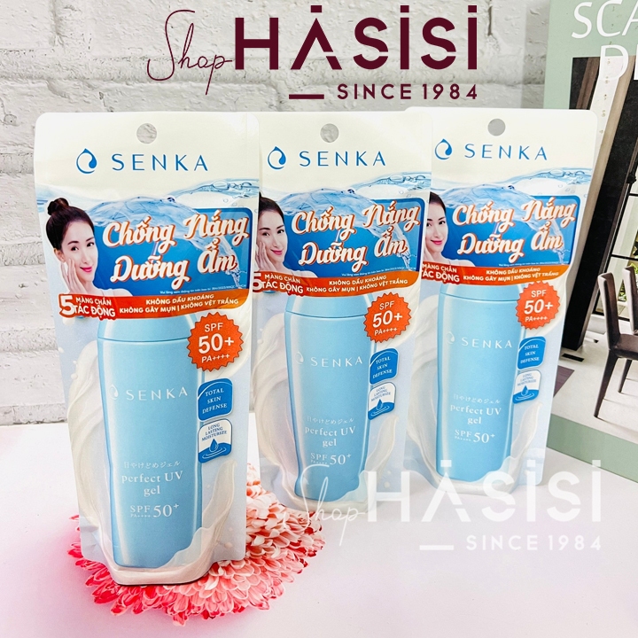 Gel Sữa Chống Nắng Dưỡng Ẩm SENKA PERFECT UV GEL N SPF50/PA++++ 80ml