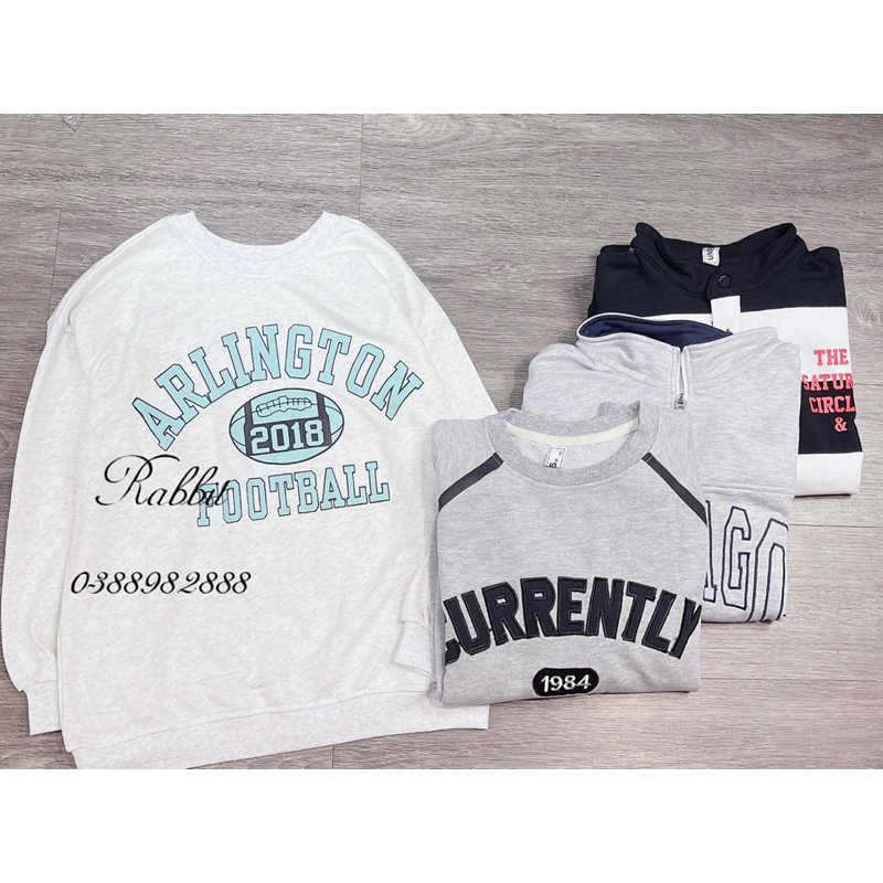 Áo nỉ xuất Hàn