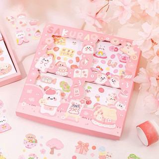 🍓Set 100 tấm sticker xinh xắn nhiều chủ đề khác nhau